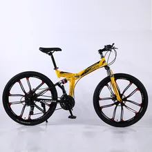  Adults Road Bikes Racing Bicycle Foldable Bicycle Mountain Bike For Men And Women 26/24 Inch Steel 21/24/27 Speed Bicycles 