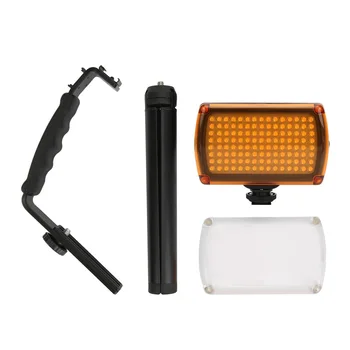 

3200K-5600K 120PCS Fill Light Desktop Tripod Handheld Ballhead Stabilizer Fixed Connection Bracket Accessory for OSMO Mobile2/3