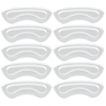 

Heel Grips,Gel Heel Liners for Women Men, Heel Pads Cushion Inserts, Slippage Grips for Loose Shoes, Anti-Blister, Clear