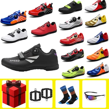 

Cycling Shoes Sapatilha Ciclismo Men Sneakers Women Outdoor Sport Professional Road Bicycle Bike Bicycle Non-Slip No-Lock Shoes