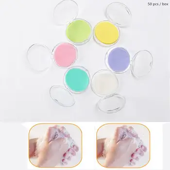 

50 Pcs/box Portable Outdoor Travel Soap Paper Washing Hand Bath Clean Scented Slice Sheets Boxes Soap Mini Paper Soap
