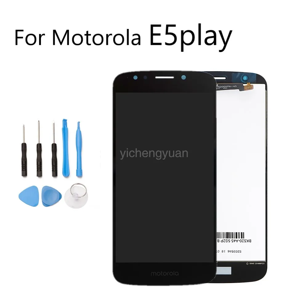 Для Motorola Moto E5 Play ЖК дисплей сенсорный экран с рамкой дигитайзер Замена дисплея