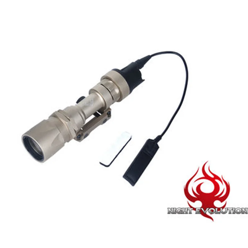 Night Evolution Airsoft M951 тактический фонарик для оружия Охота Linterna фонарик Softair винтовка Arma фонарь для ружья NE04005