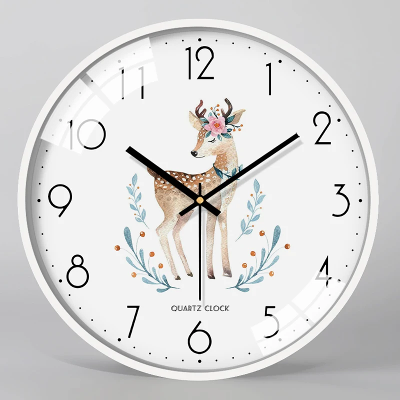 Современные бесшумные настенные часы, металлические часы для гостиной, спальни, настенные часы для домашнего декора, настенные часы, креативные часы Reloj Cocina Pared FZ213 - Цвет: Style 11