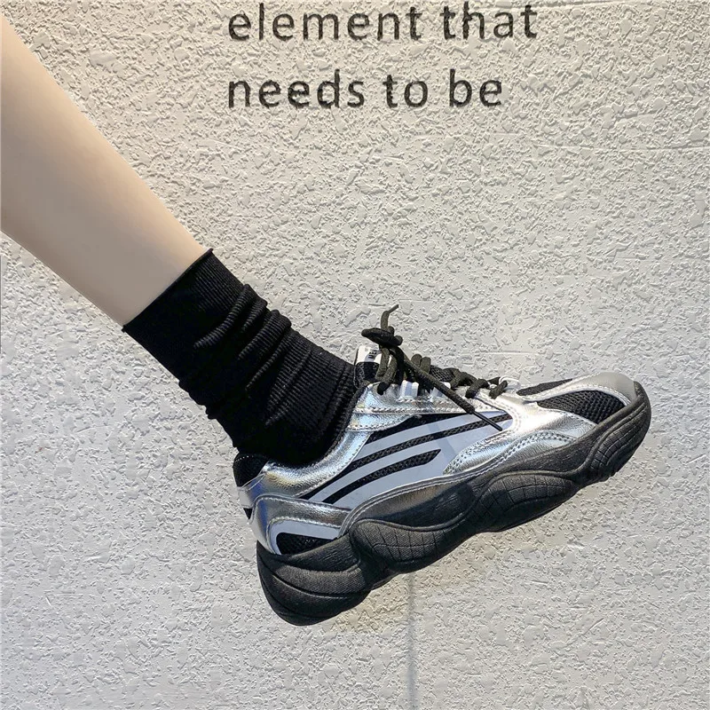 Обувь с подсветкой; женская обувь для папы; Дизайнерские кроссовки на платформе; кроссовки на плоской платформе; кроссовки на массивной