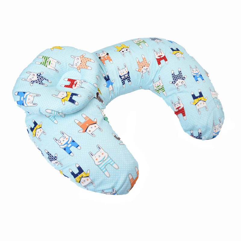 Детский позиционер для головы Мумия новорожденный Грудное вскармливание детская подушка для сна Анти-опрокидывающийся малыш Печать Хлопок YCZ001
