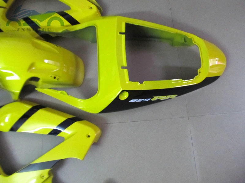 Желтый черный впрыска обтекателя комплект Подходит для Honda CBR900RR929 2000 2001 CBR 900RR929 00 01 ABS Пластиковые обтекатели комплекты частей PP23