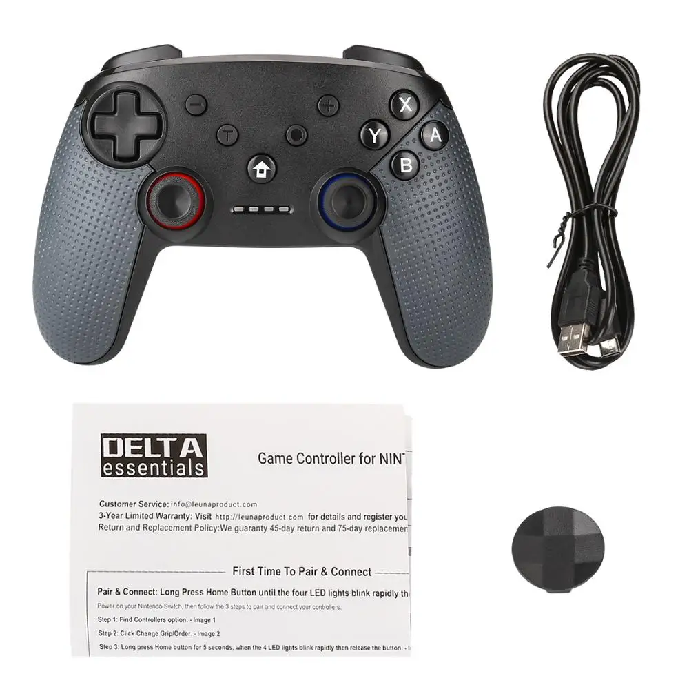 Bluetooth беспроводной игровой контроллер для nintendo SWITCH с датчиком корпуса вала совместимый компьютер