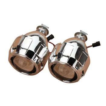 

1/2pcs LHD 2.5 inch Car Motor Bi Xenon HID Projector Retrofit Lens Auto Angle Eye Headlight without Bulbs Fits H1 H7 H4