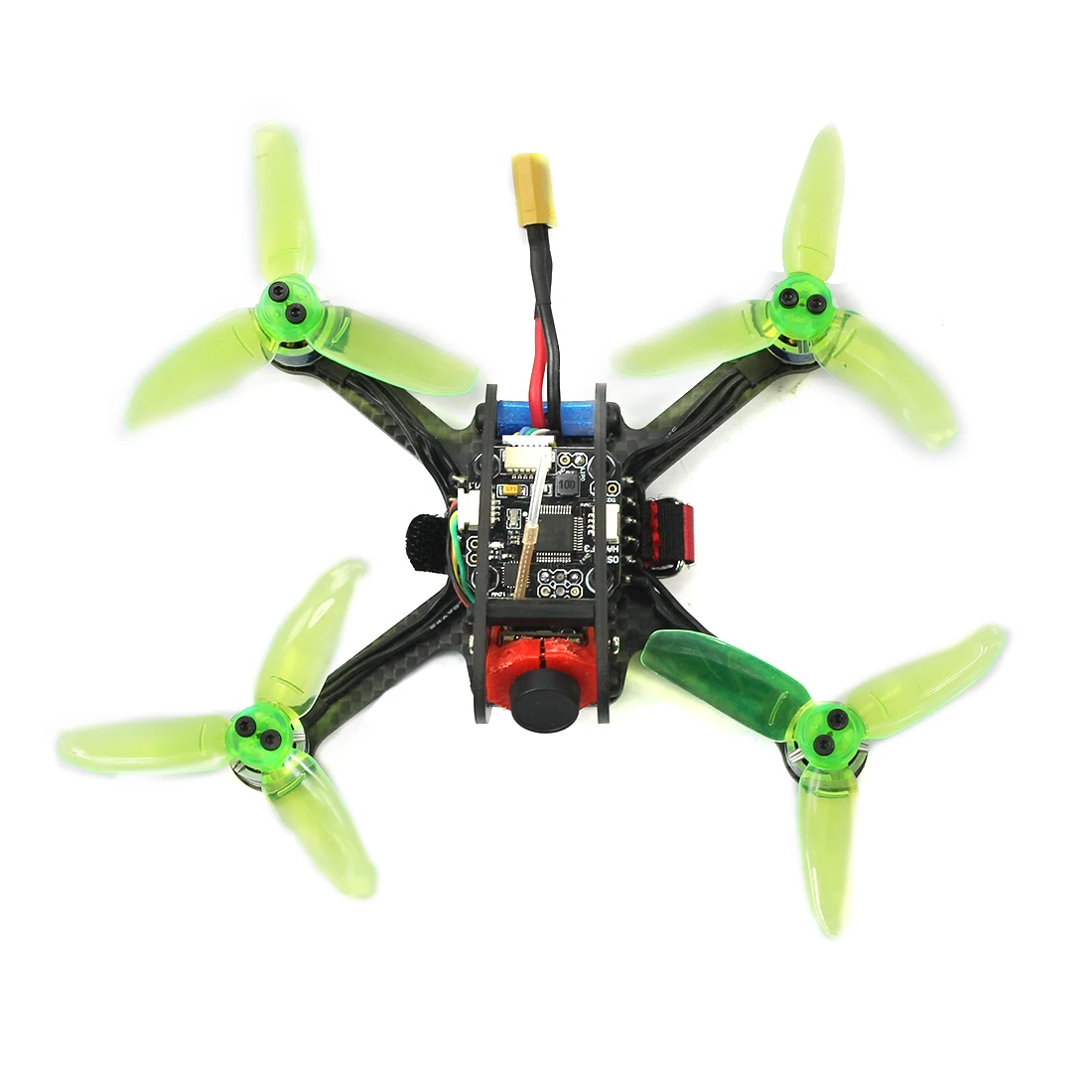 Бесщеточный Квадрокоптер 120 мм Mini F3 OSD 2S RC FPV Racer 700TVL камера VTX Goggle 10A ESC 7500KV 2 4G 6