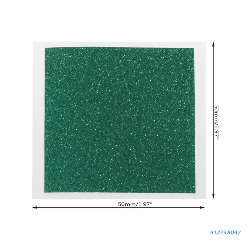 Magnetic Field Viewer Viewing Film 50x50mm Card Magnet Detector Pattern Display for Magnetic Surfaces with Degree of Convexity