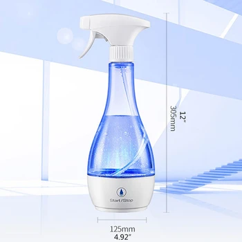 

500ml Hypochlorous Acid Water Making Machine Sterilization Disinfectant Generator Electrolysis Maker for Fruit Vegetable