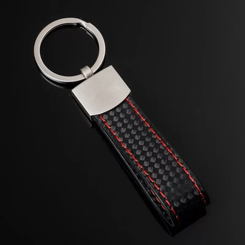 Модный металлический + полиуретановый автомобильный брелок для ключей