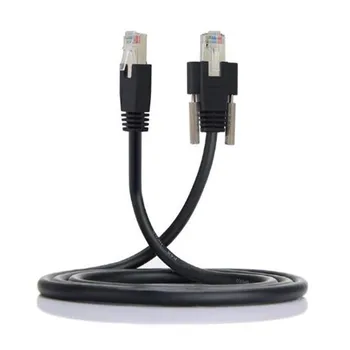 

RJ45 Vision Flexible Jumper Wear-resistant Thread Lock Cat6-High Flexible Tray Gigabit Ethernet Cable for GigE CCD Data