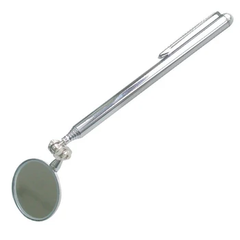 

Car Inspection Mirror Extendable Round Mirror Car Telescopic Manual Tool Auto Parts Extendable