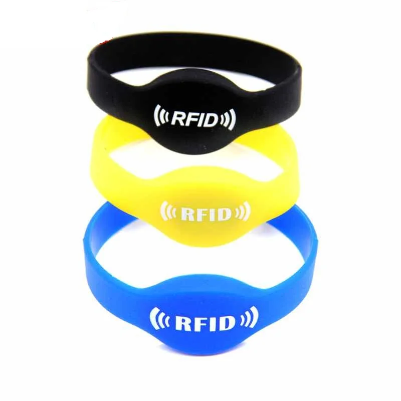 1pcs 6color random 125 кГц RFID Браслет EM4100 Силиконовые близость смарт часы Тип браслет 1 шт случайный цвет - Цвет: 1pcs 6color random