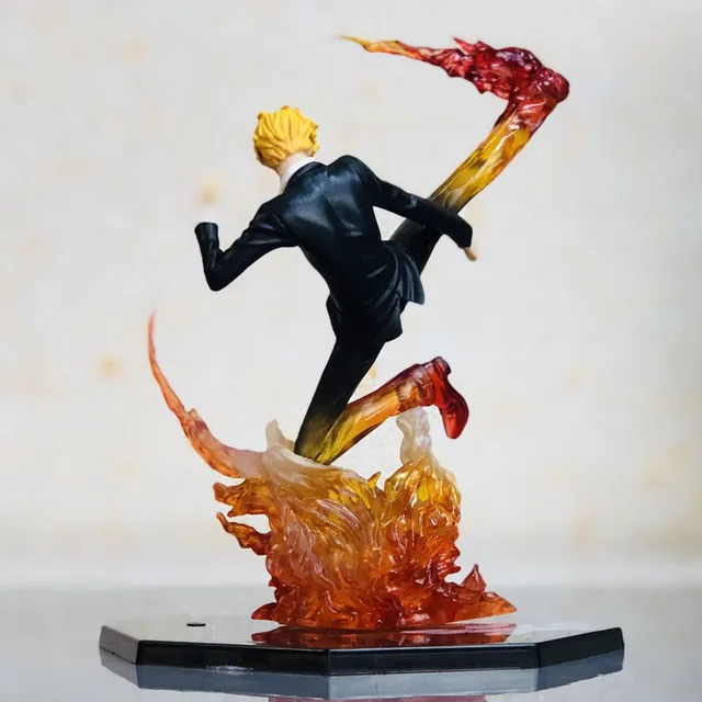 Anime Action Figure One Piece Fantasy Sanji Diable Jambe GK Manga Statue Figurine Decoration PVC Collectible Model Toys 4