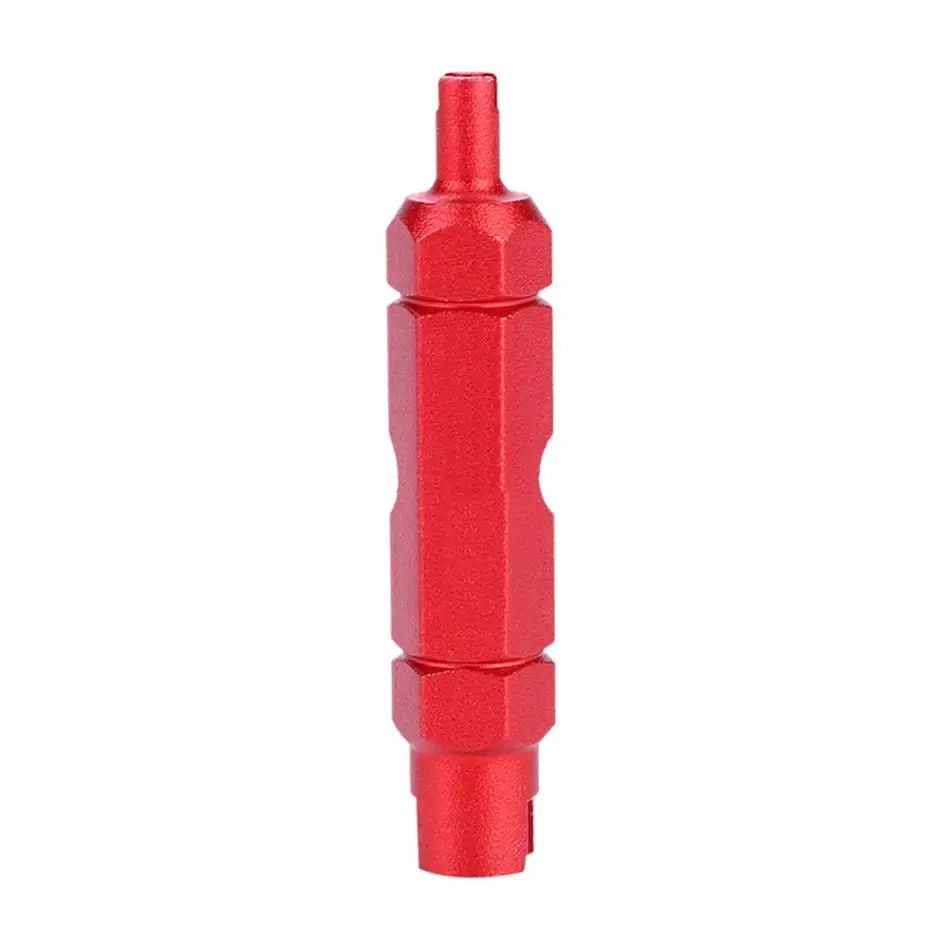 Bicycle Valve Remove Tool Alumunium Alloy Mountain Bike Road Bike Tyre Tire CNC Valve Core Remover Wrench Bicycle Repair Tools