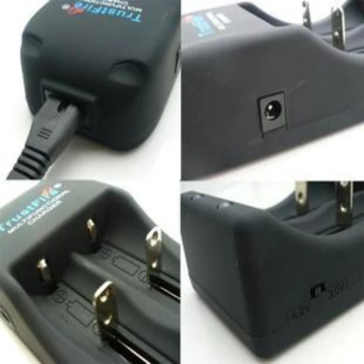 TrustFire TR-006 зарядное устройство 26650 25500 26700 18650 16340 4,2 V-3,0 V литий-ионная Автоматическая остановка зарядки литиевых батарей зарядное устройство
