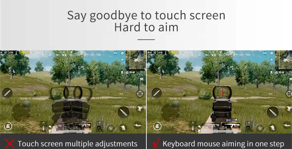 Z2 Gaming 2,4 GHz беспроводная клавиатура и мышь dpi комбинированная Одноручная электронная Спортивная клавиатура для Android/Windows для игр PUBG FPS