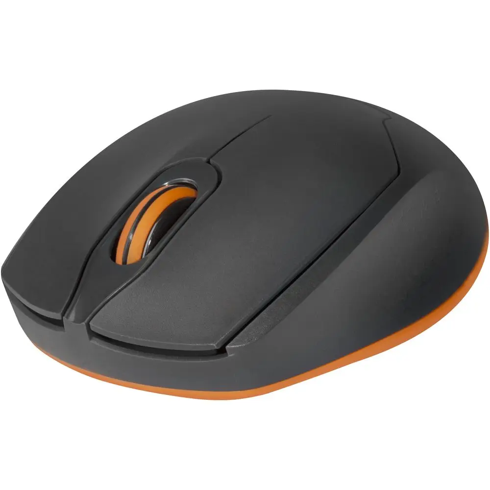 Компьютерная мышь Defender Genesis MB-865 серый+оранжевый,1600dpi