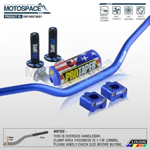 Руль для Pro Taper Pack Bar 1-1/" Renthal Fatbar Колодки Ручки Pit Pro Racing Dirt Pit Bike мотоцикл с адаптер cnc