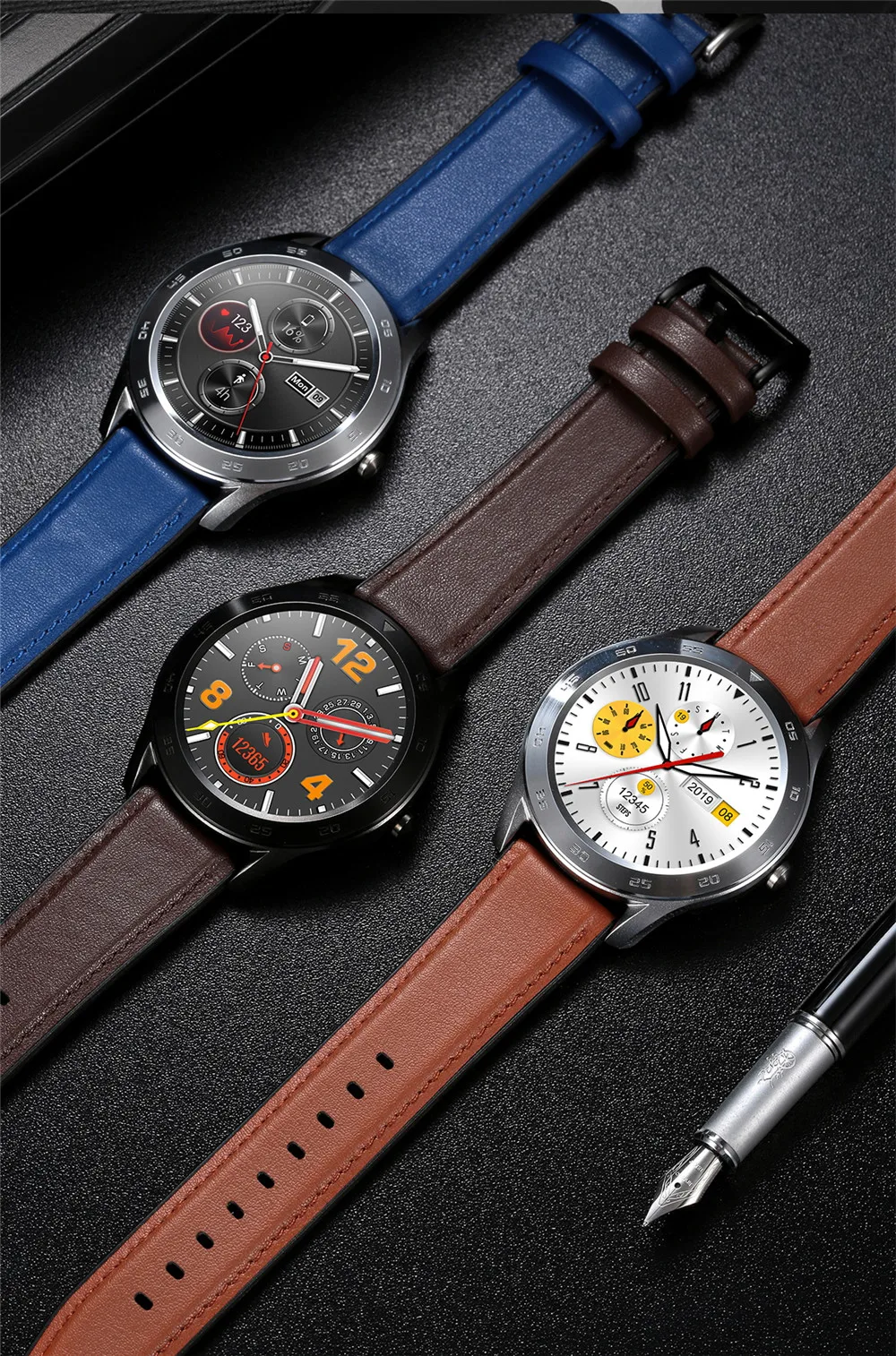 Greentiger DT98 Смарт часы для мужчин ЭКГ+ PPG HRV монитор сердечного ритма секундомер Bluetooth Вызов IP68 Водонепроницаемый Smartwatch VS B57 F8 L7