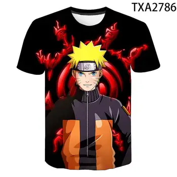

3D T-shirt Naruto Anime T Shirt Men Women Children Short Sleeve Cool Tees Fashion Casual Summer Boy Girl Kids Streetwear Tops