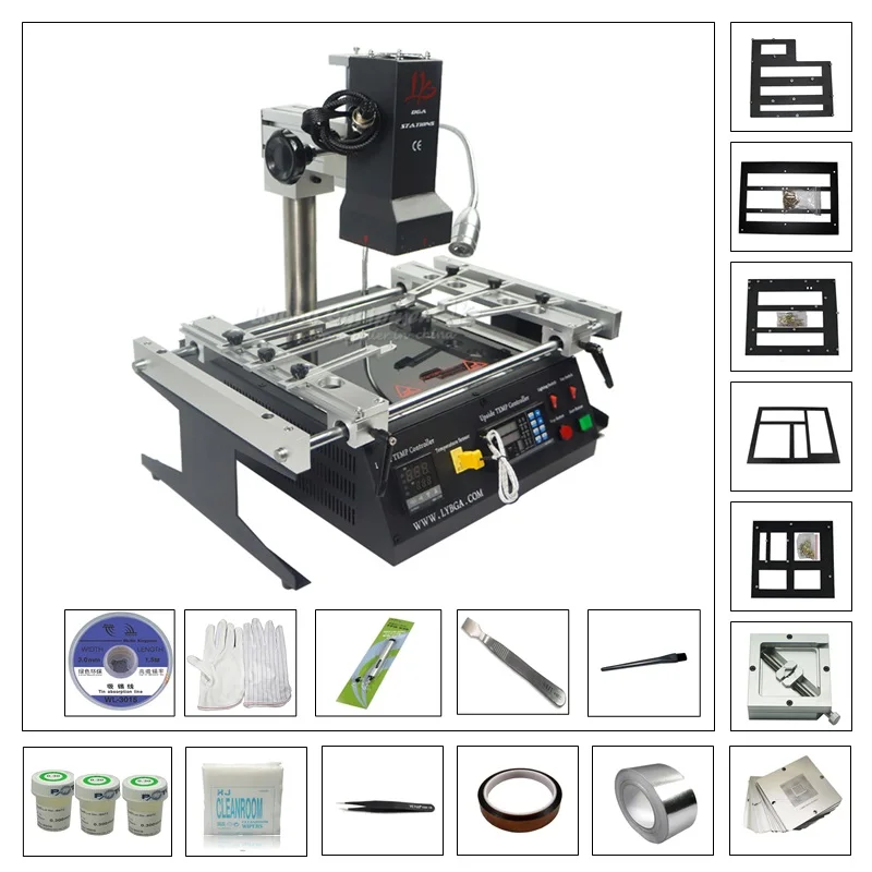 US $897.60 LY IR6500 BGA Rework Station With 80MM90MM Game Console Bga Kit Pack