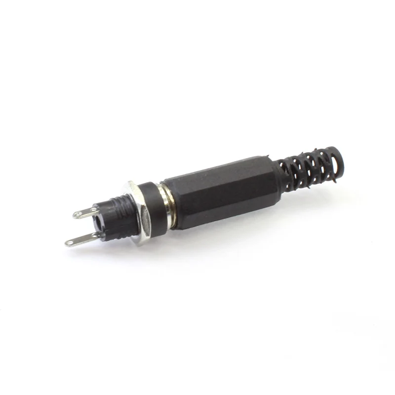 DC 5.5x2.1 Power Wire Connector Conjunto Feminino Plug Cable Waterproof Jack Tomada Electrico 5.5x2.5 Interface Socket Conector