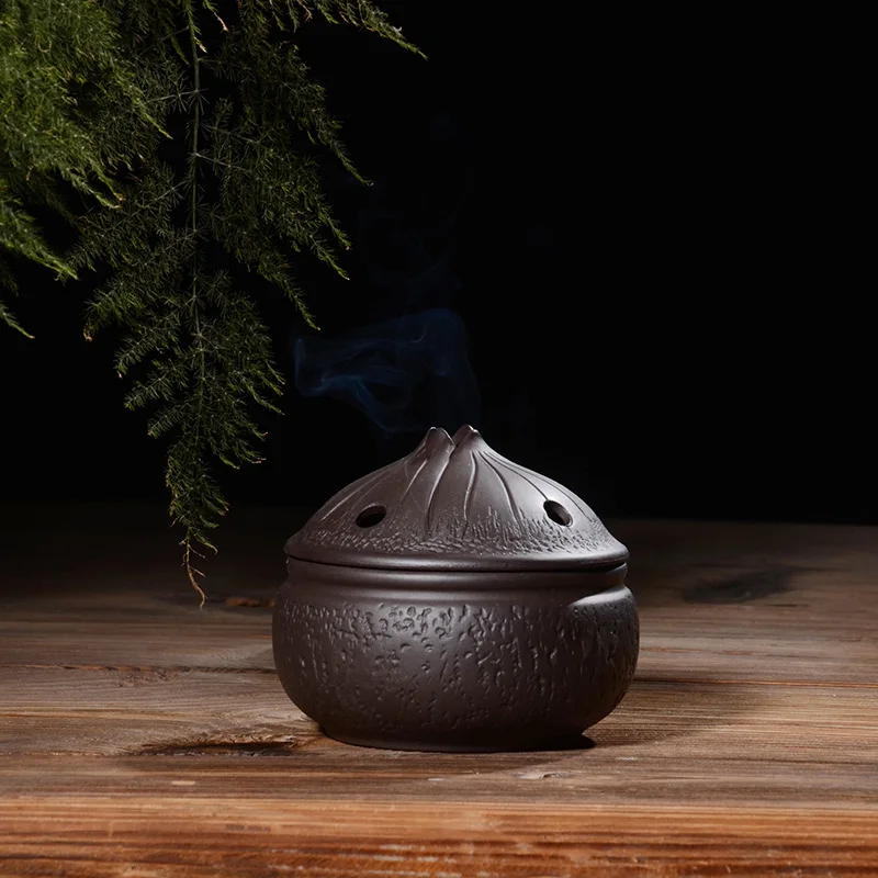Incense Burner Home Indoor Sandalwood Incense Purifying Air Aromatherapy Ceramic Crafts Decoration Creative