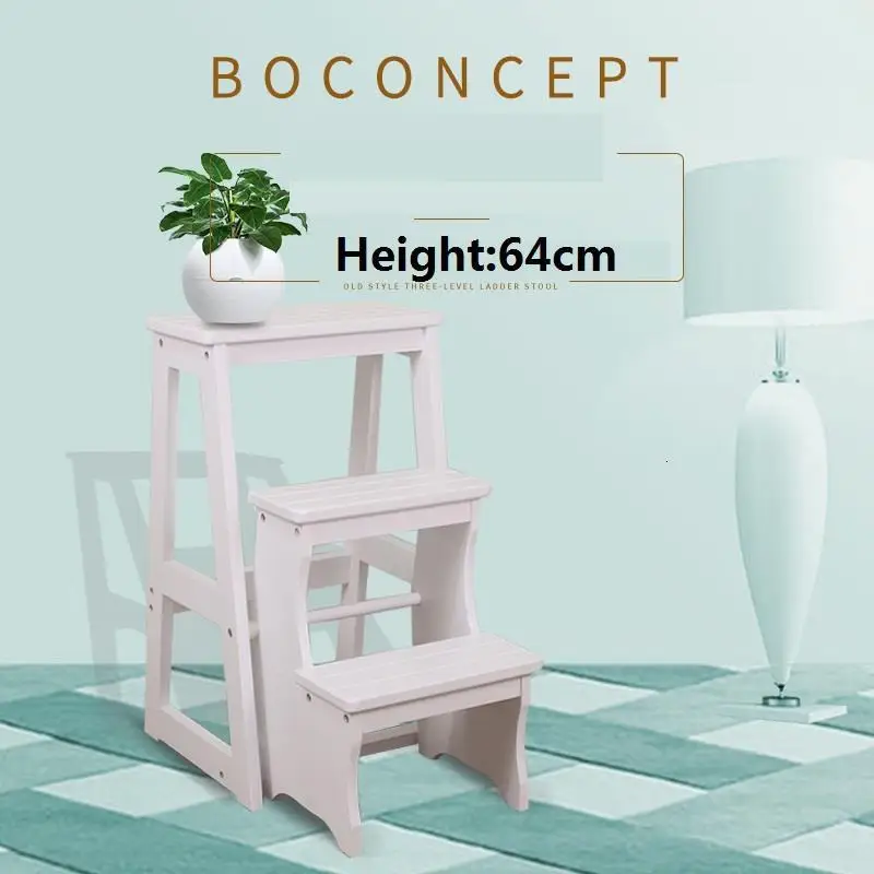 Dobravel Tangga Lipat детская ванная комната tabrete Plegable Cocina Escalera Madera стул Escabeau стремянка