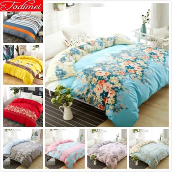 

1.2m 1.35m 1.5m 1.8m 2.0m 2.2m Bed cover 1 piece Duvet Cover Adult Child Soft Cotton Single twin Queen Double King Size 180x220