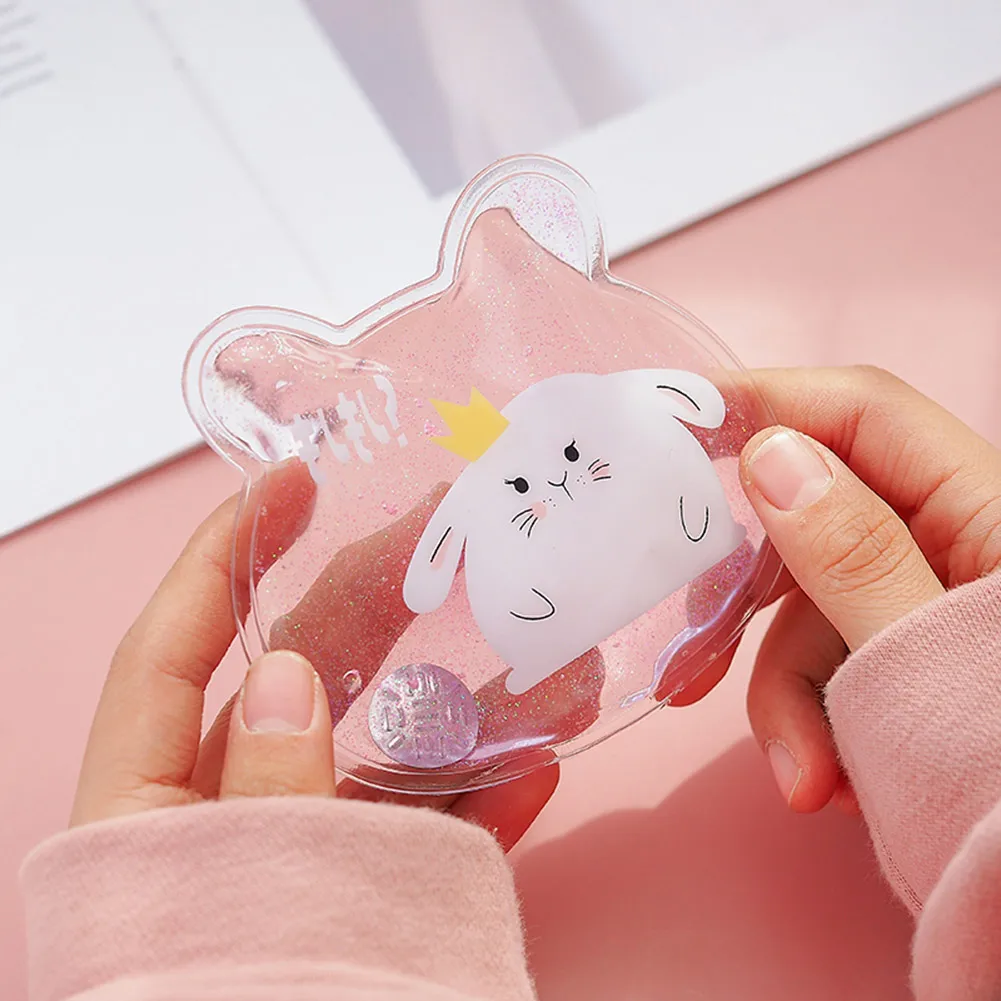 

Mini Winter Reusable Gel Hand Warmer Cute Funny Word Print Instant Heating Pack Warmer TUE88