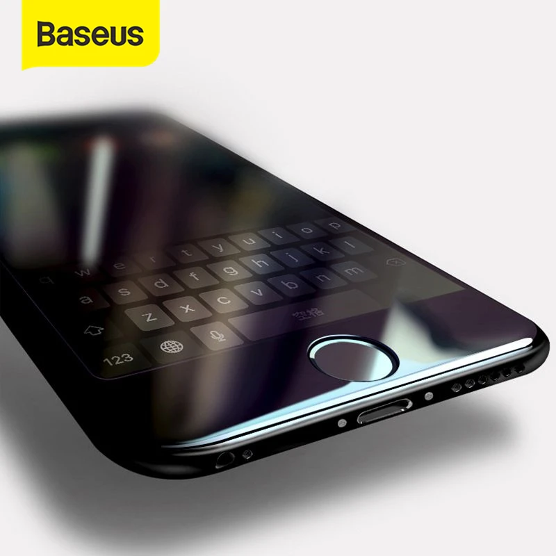 Baseus для iPhone 8 7 Защита экрана ультра тонкий 9 H устойчивый к царапинам закаленное
