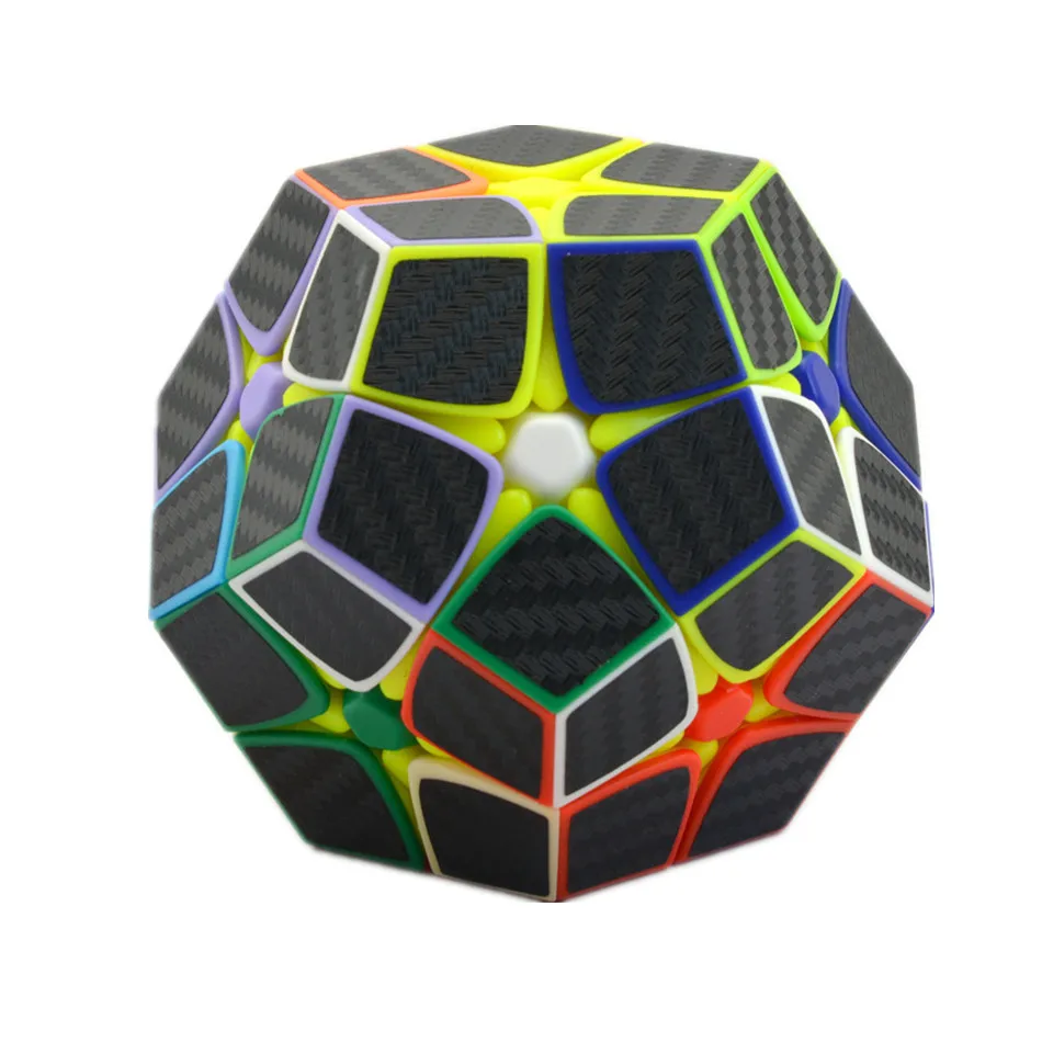 Lefun 2x2 магический куб-мегаминкс углеродное волокно 2x2 Megaminx скоростной куб профессиональные головоломки игрушки для детей Детские Подарочные игрушки