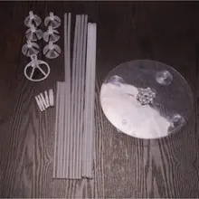 Съемные прозрачные шары Арка Пряжка пластиковый зажим Кронштейн шар соединительные зажимы кольцо Пряжка для дня рождения свадьба