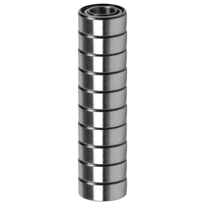 

10pcs Miniature Sealed Metal Shielded Metric Radial Ball Bearing Model: MR105 ZZ 5x10x4MM