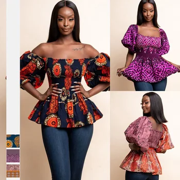 Alternative view of Nkeru Crop Tops Party Printing Dress