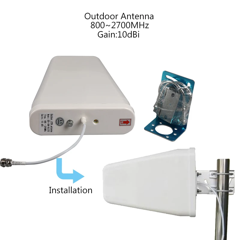 Lintratek наружная антенна 800~ 2700 МГц для усилителя сигнала GSM 3g 4G CDMA 3g WCDMA 2100 МГц LPDA внешняя антенна ретранслятор сигнала