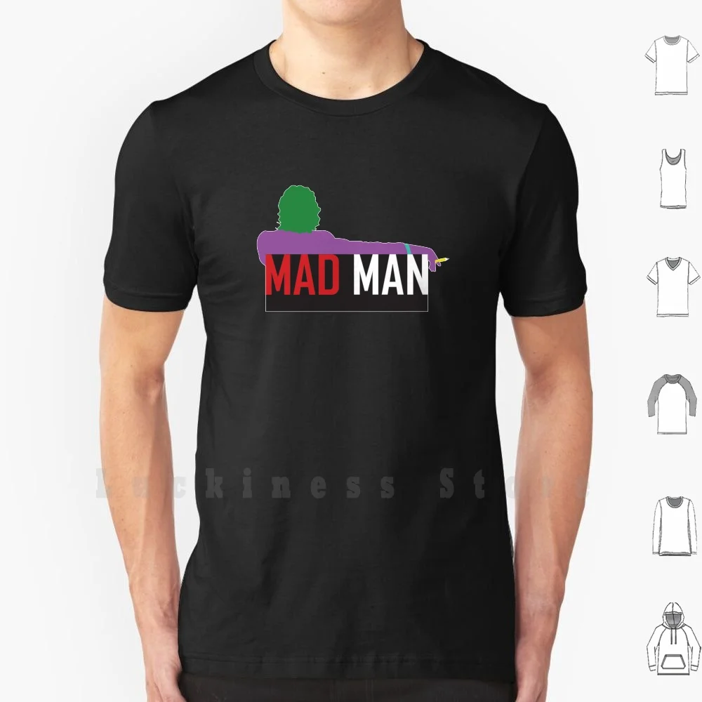 Mad Man T Shirt Cotton Men Diy Print Joker Mad Men Dark Knight