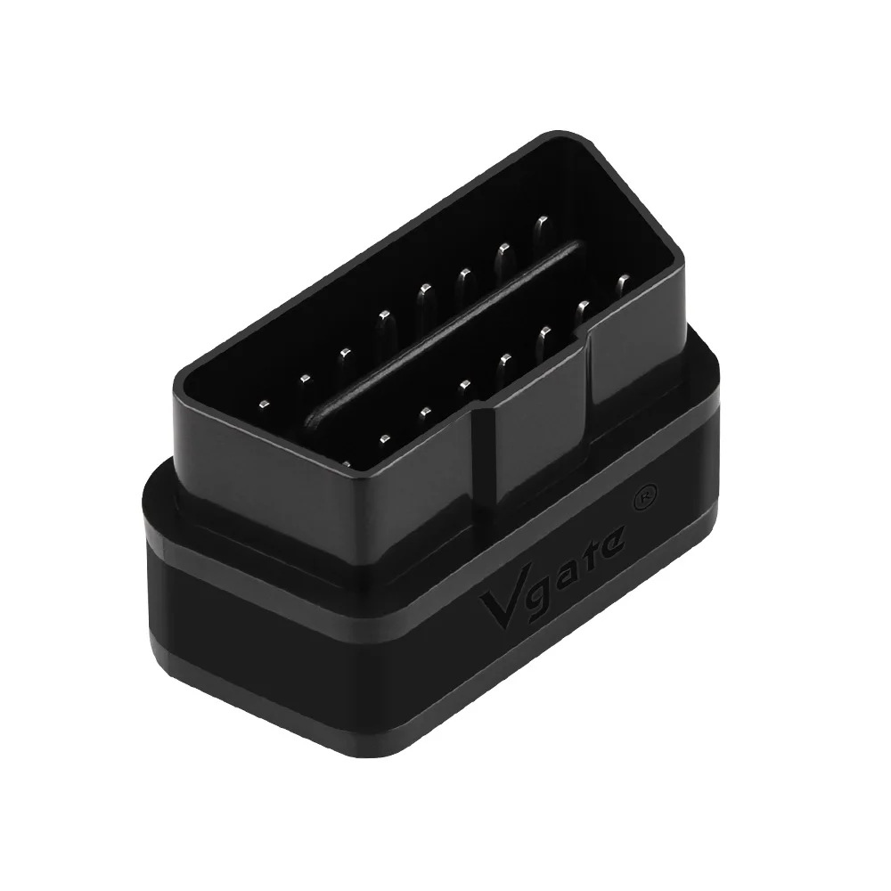 Мини ELM 327 Bluetooth Vgate сканирование OBD2 V2.1 Vgate icar 2 Расширенный obd сканирование OBDII ELM327 V2.1 сканер кода - Цвет: black