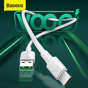 

Baseus 5A VOOC USB Type C Cable For OPPO Realme 6 Pro/Realme X2 Pro/X50 Pro 5G/Realme XT 730G Mobile Phone Fast Charging Cable