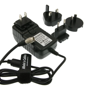 

Alvin's Cables Sound Devices Universal AC Power Adapter for Sound Devices ZAXCOM Sony with US UK EU AU Plugs