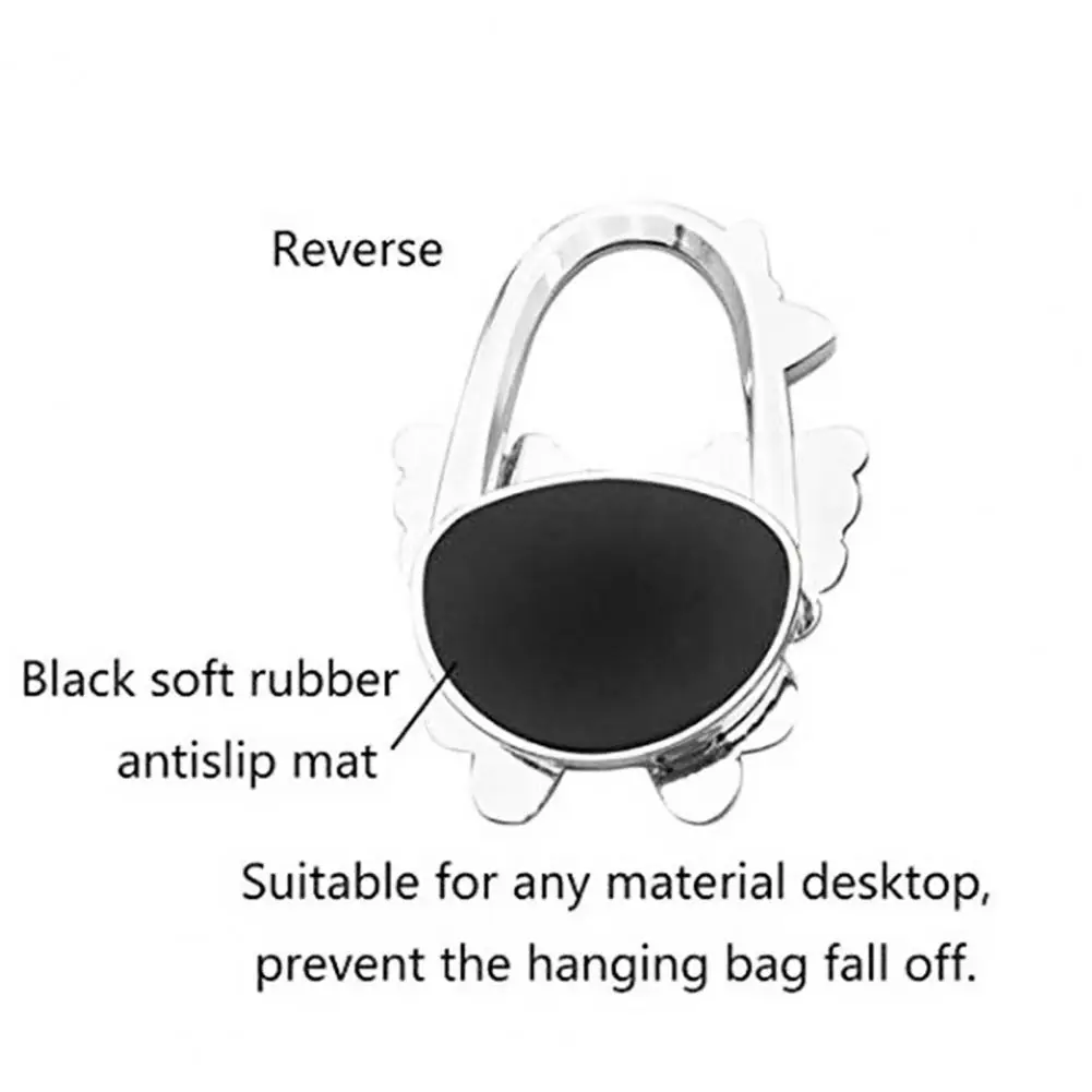 Crochet De Table Pour Sac à Main - Support Antidérapant Alliage Pliable Multifonction