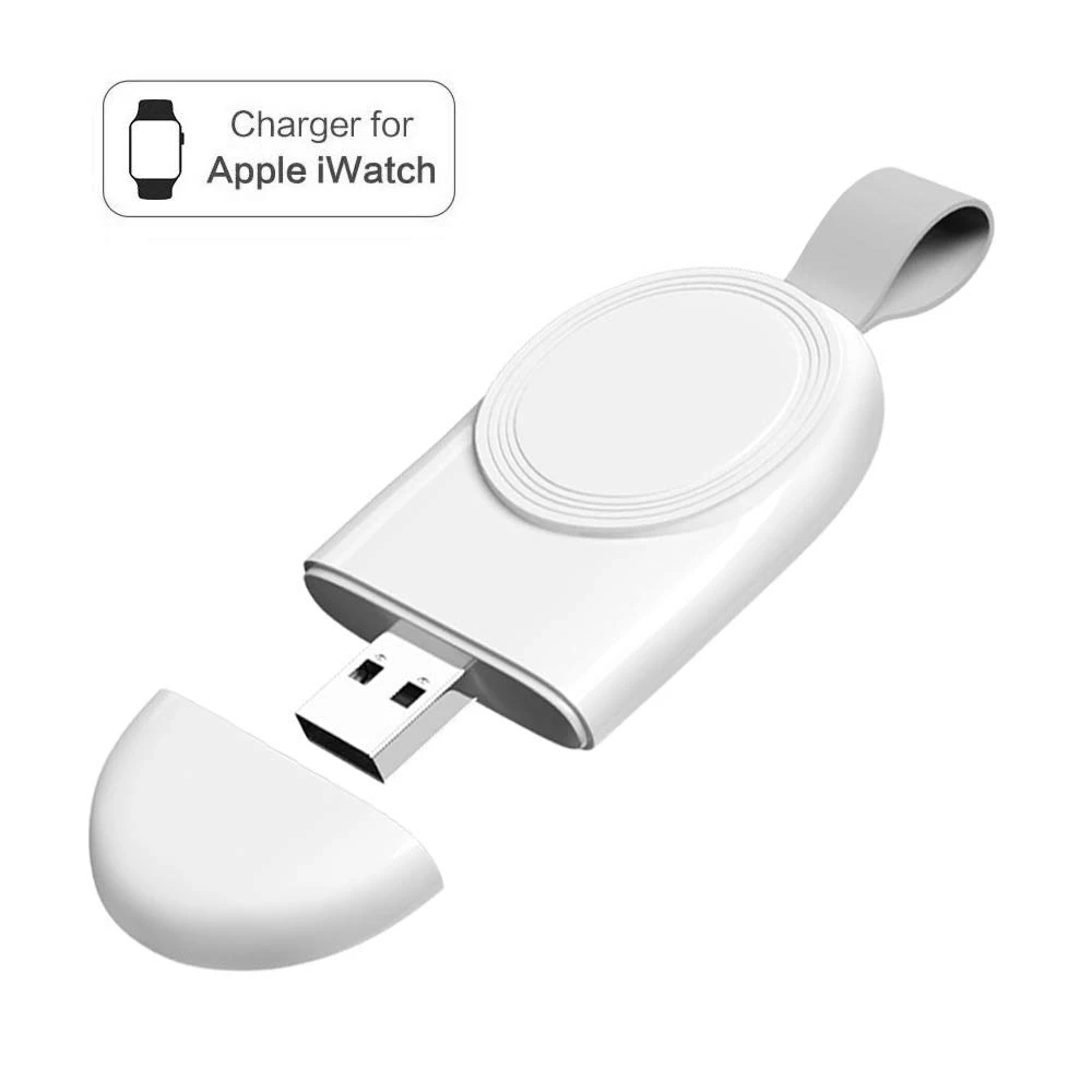 Mini Portable Wireless Charger for Apple iWatch 1 2 3 4 5 Dock Adapter Fast Charging Charger Smart Watch Wireless Charging Base 65w charger