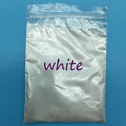 Pearlescent Gold Mica Powder for Color Shifting and Sparkle Effects (White)