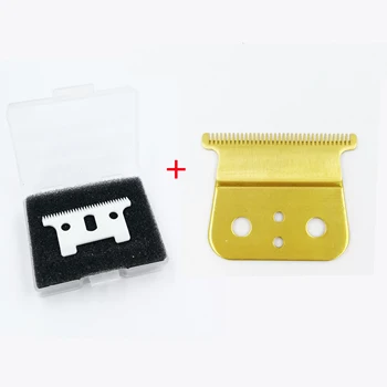 

2pcs/set Ceramic Cutter + Metal Bottom Cutter For Andis Electric Hair Trimmer Clipper for Andis GTX Blackouts , SLS trimmers