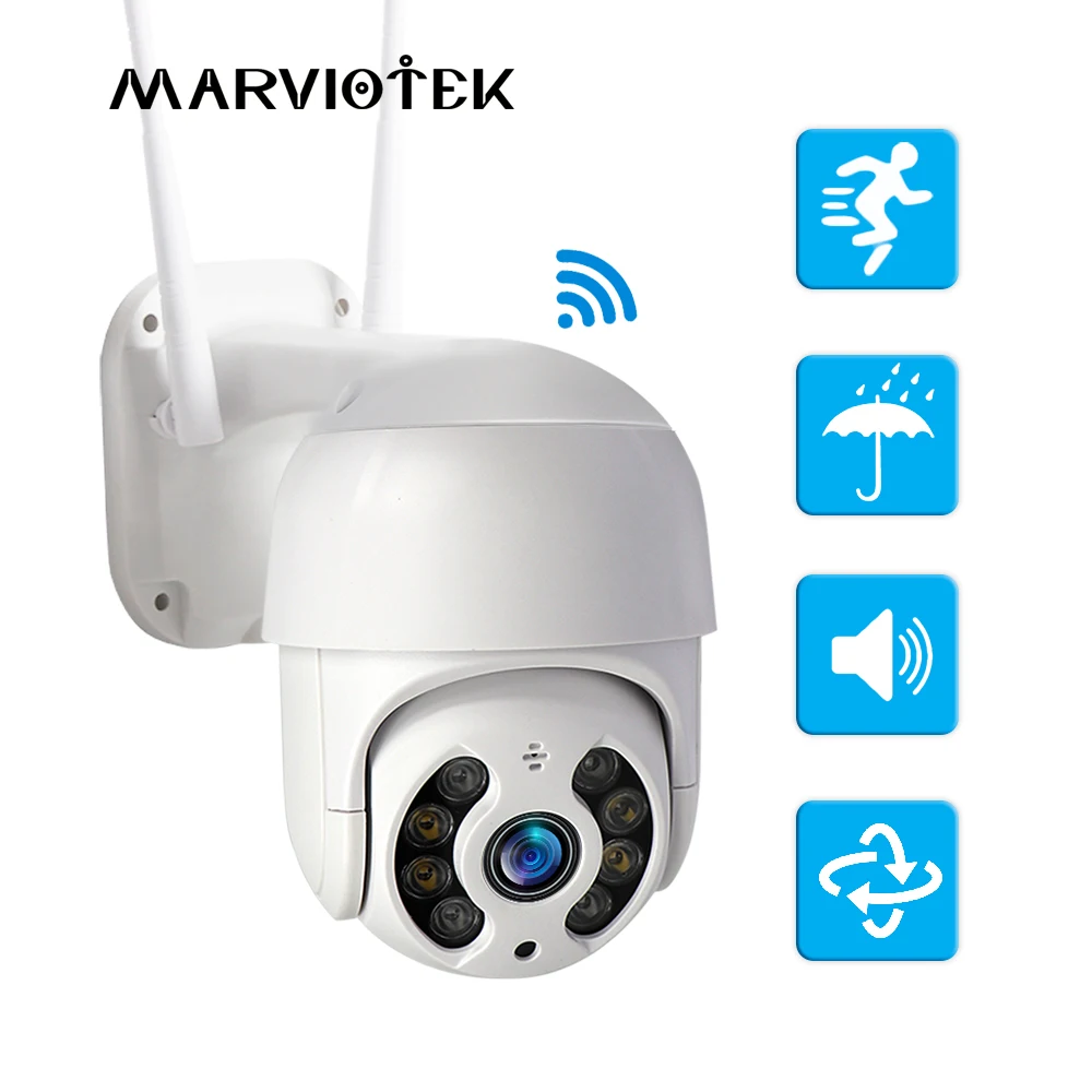 

WiFi IP Camera Outdoor Night Vision Mini Speed Dome CCTV Camera 1080P Home Security Video Surveillance ipcam mini Camara ip P2P