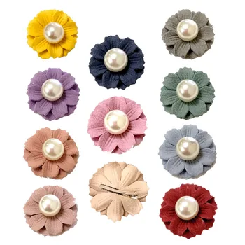 

50 PCS Pet Hair Accessories Bright Spring Pet Dog Hair Bows Flower Style Pet Dog Hair Clip Dog Hair Cute Grooming Product